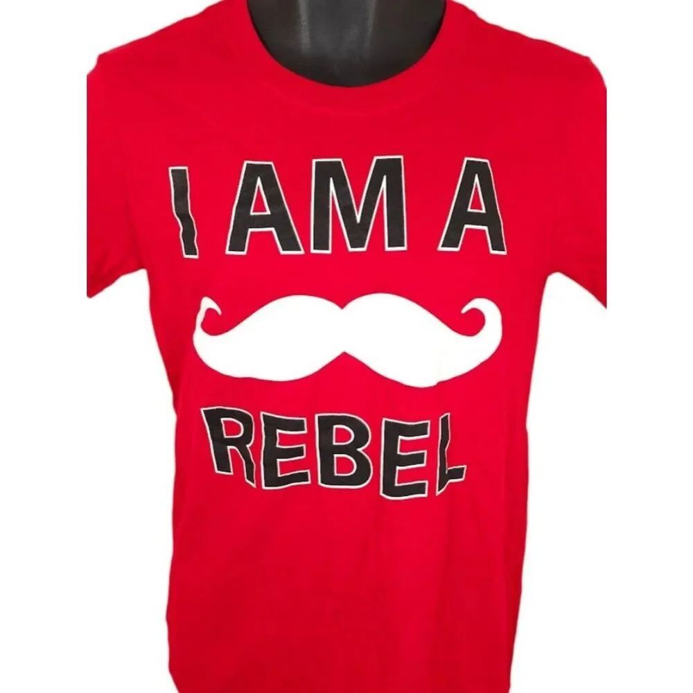 UNLV Rebels T Shirt Womens Size Small Red I Am A Rebel NCAA University